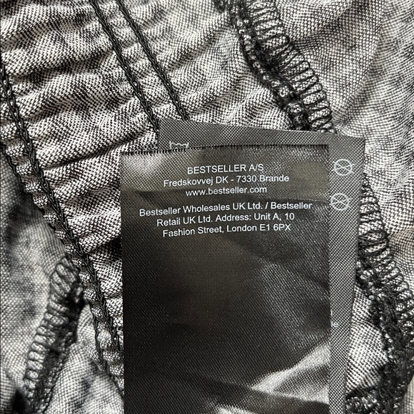 Vero Moda Tilly Calf Checked Smocked waist Gingham Dress XS Adjustable Straps - Picture 6 of 11